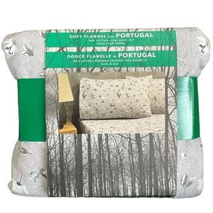 Soft Flannel from Portugal Luxury king sheet set